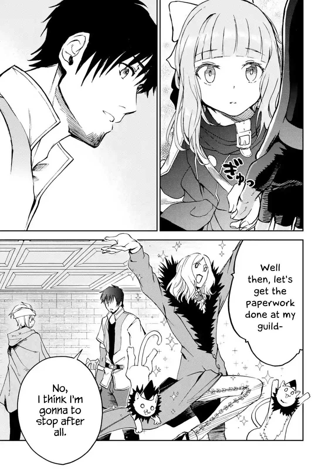 Boukensha License o Hakudatsu Sareta Ossan Dakedo, Manamusume ga Dekita no de Nonbiri Jinsei chapter 5.2 page 5