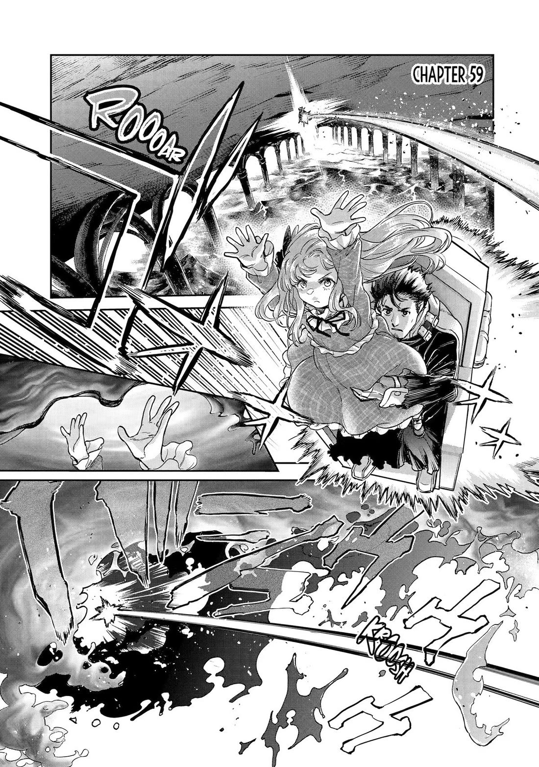 Boukensha License o Hakudatsu Sareta Ossan Dakedo, Manamusume ga Dekita no de Nonbiri Jinsei chapter 59 page 1