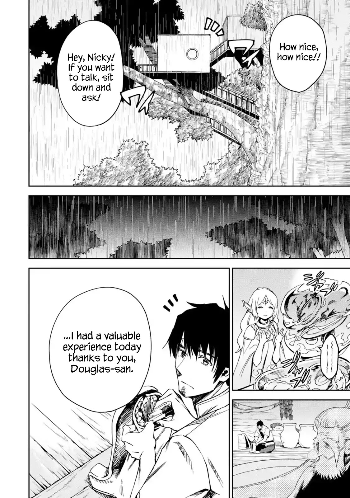 Boukensha License o Hakudatsu Sareta Ossan Dakedo, Manamusume ga Dekita no de Nonbiri Jinsei chapter 6.1 page 28