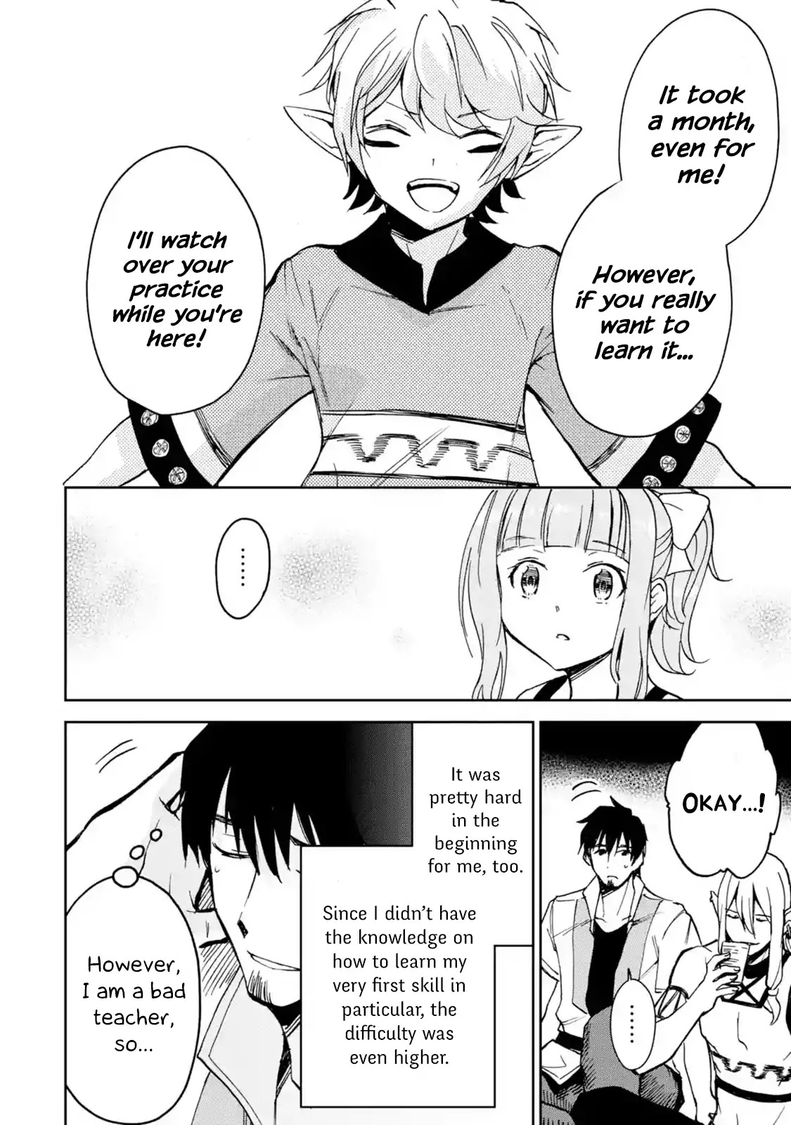 Boukensha License o Hakudatsu Sareta Ossan Dakedo, Manamusume ga Dekita no de Nonbiri Jinsei chapter 6.1 page 34