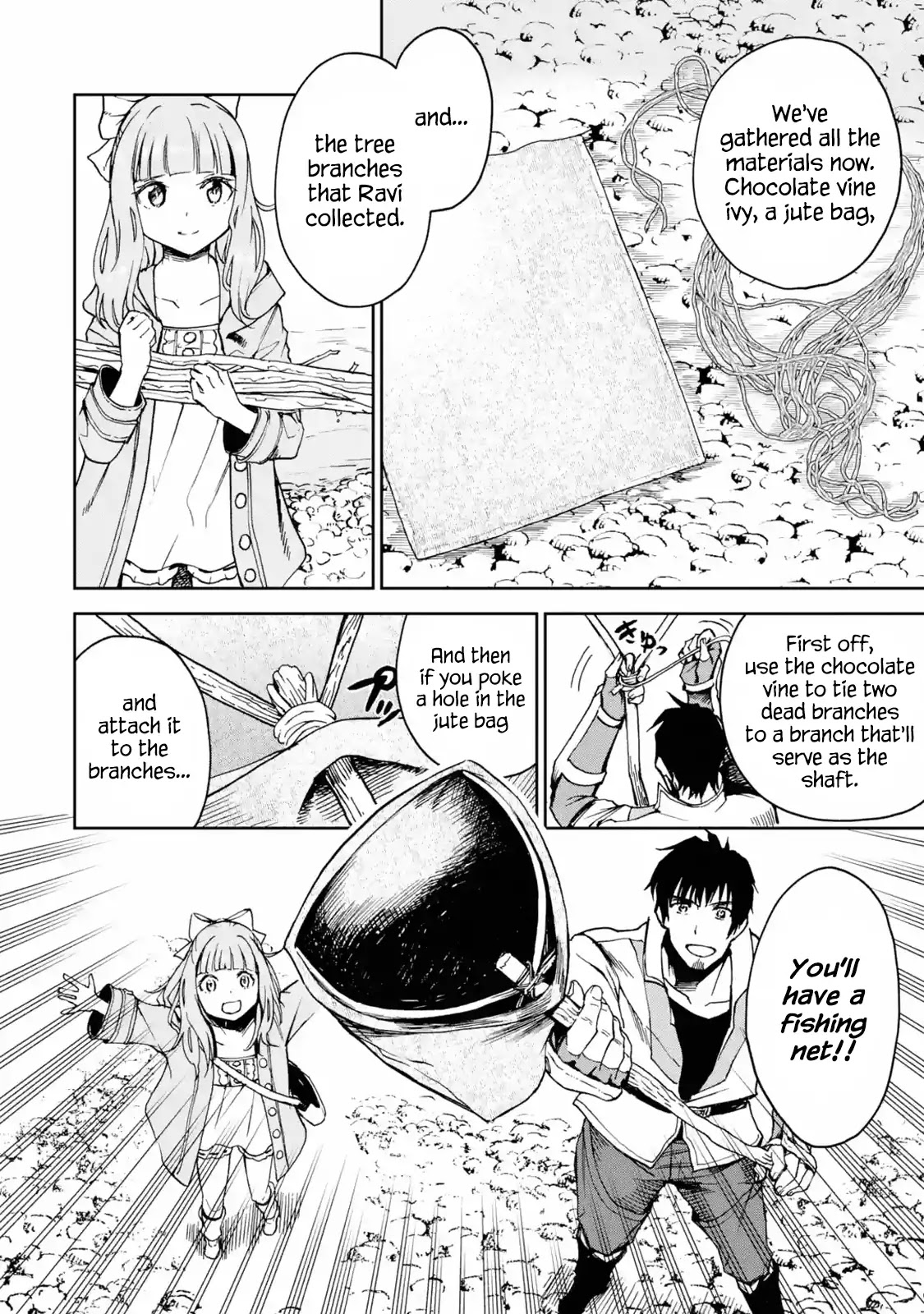 Boukensha License o Hakudatsu Sareta Ossan Dakedo, Manamusume ga Dekita no de Nonbiri Jinsei chapter 6.1 page 4