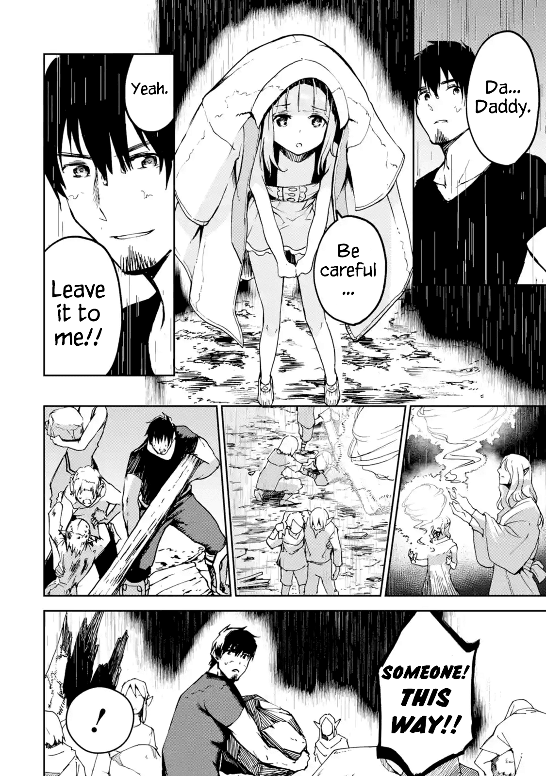 Boukensha License o Hakudatsu Sareta Ossan Dakedo, Manamusume ga Dekita no de Nonbiri Jinsei chapter 7.1 page 12