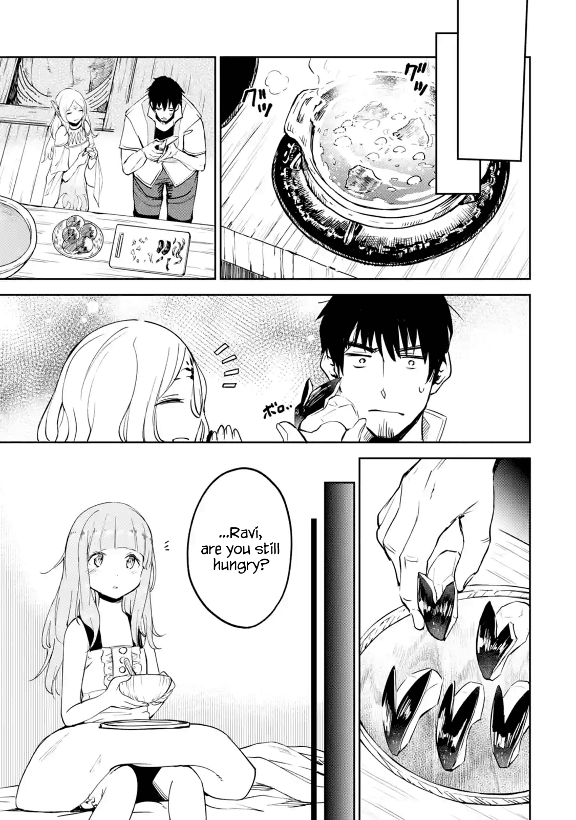 Boukensha License o Hakudatsu Sareta Ossan Dakedo, Manamusume ga Dekita no de Nonbiri Jinsei chapter 7.1 page 36