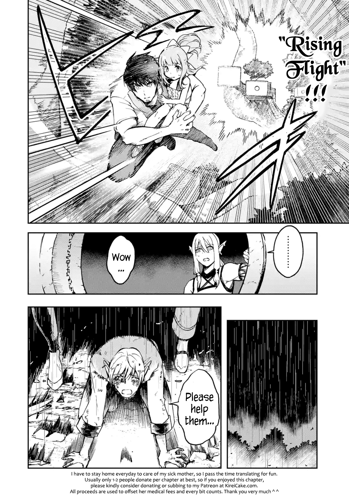 Boukensha License o Hakudatsu Sareta Ossan Dakedo, Manamusume ga Dekita no de Nonbiri Jinsei chapter 7.1 page 4