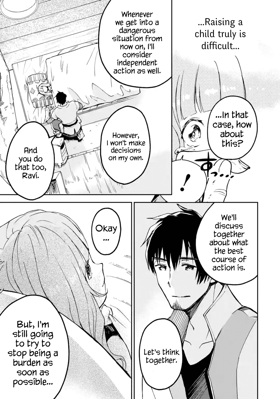 Boukensha License o Hakudatsu Sareta Ossan Dakedo, Manamusume ga Dekita no de Nonbiri Jinsei chapter 7.3 page 11