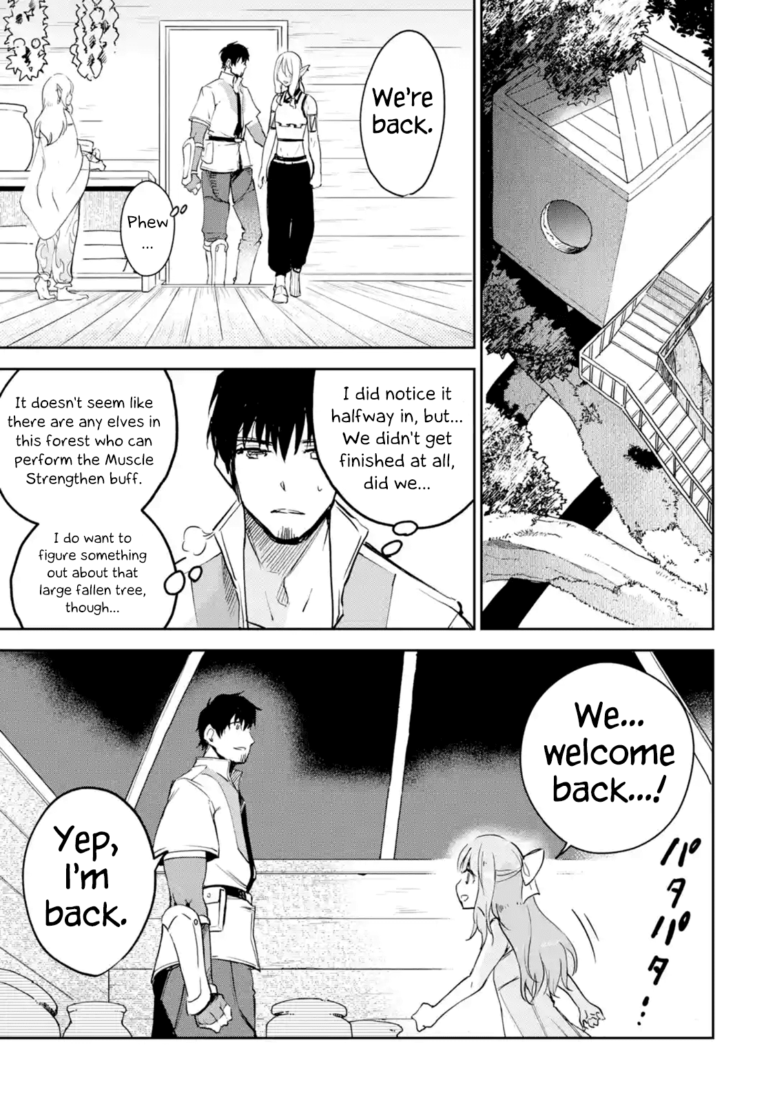 Boukensha License o Hakudatsu Sareta Ossan Dakedo, Manamusume ga Dekita no de Nonbiri Jinsei chapter 7.3 page 3