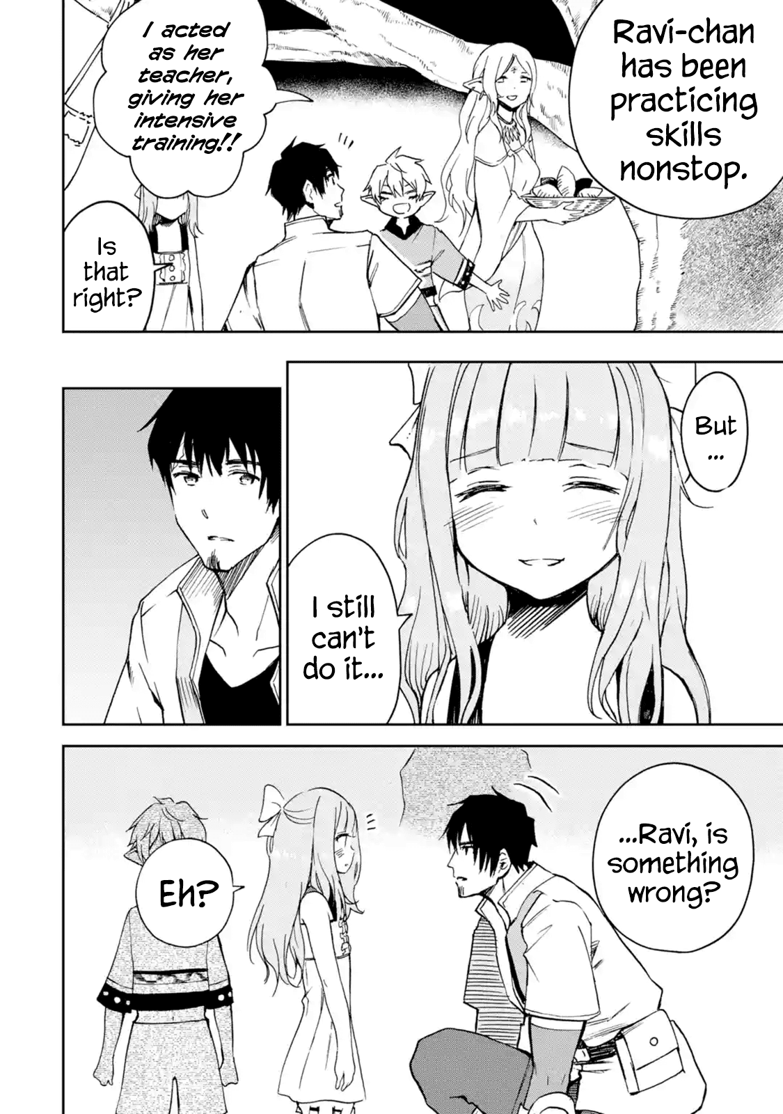 Boukensha License o Hakudatsu Sareta Ossan Dakedo, Manamusume ga Dekita no de Nonbiri Jinsei chapter 7.3 page 4