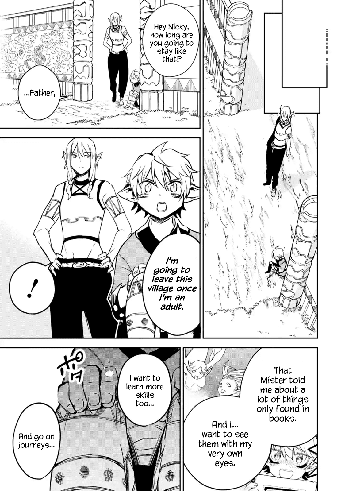 Boukensha License o Hakudatsu Sareta Ossan Dakedo, Manamusume ga Dekita no de Nonbiri Jinsei chapter 7.5 page 7