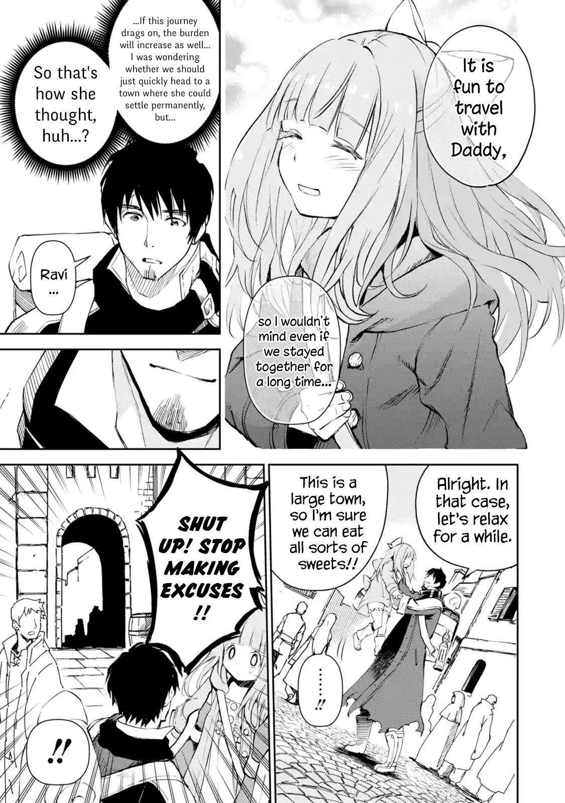 Boukensha License o Hakudatsu Sareta Ossan Dakedo, Manamusume ga Dekita no de Nonbiri Jinsei chapter 8.2 page 2