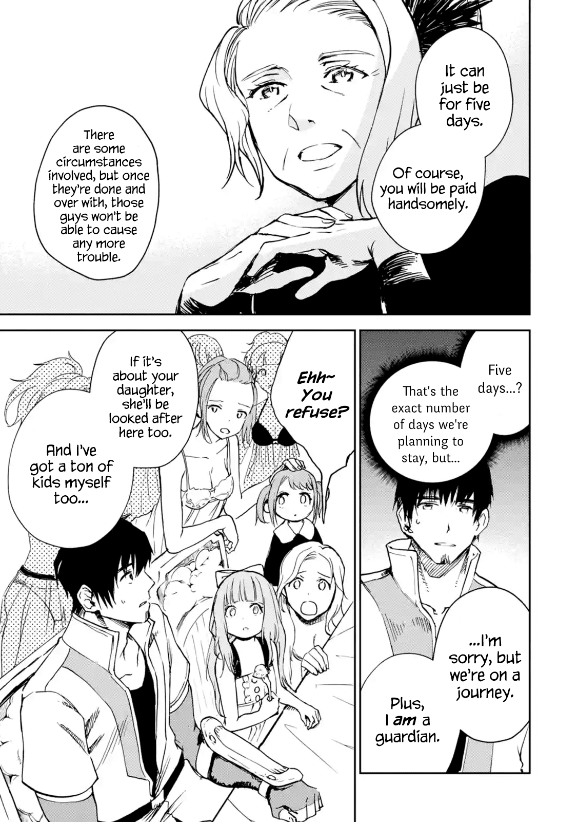 Boukensha License o Hakudatsu Sareta Ossan Dakedo, Manamusume ga Dekita no de Nonbiri Jinsei chapter 8.3 page 7