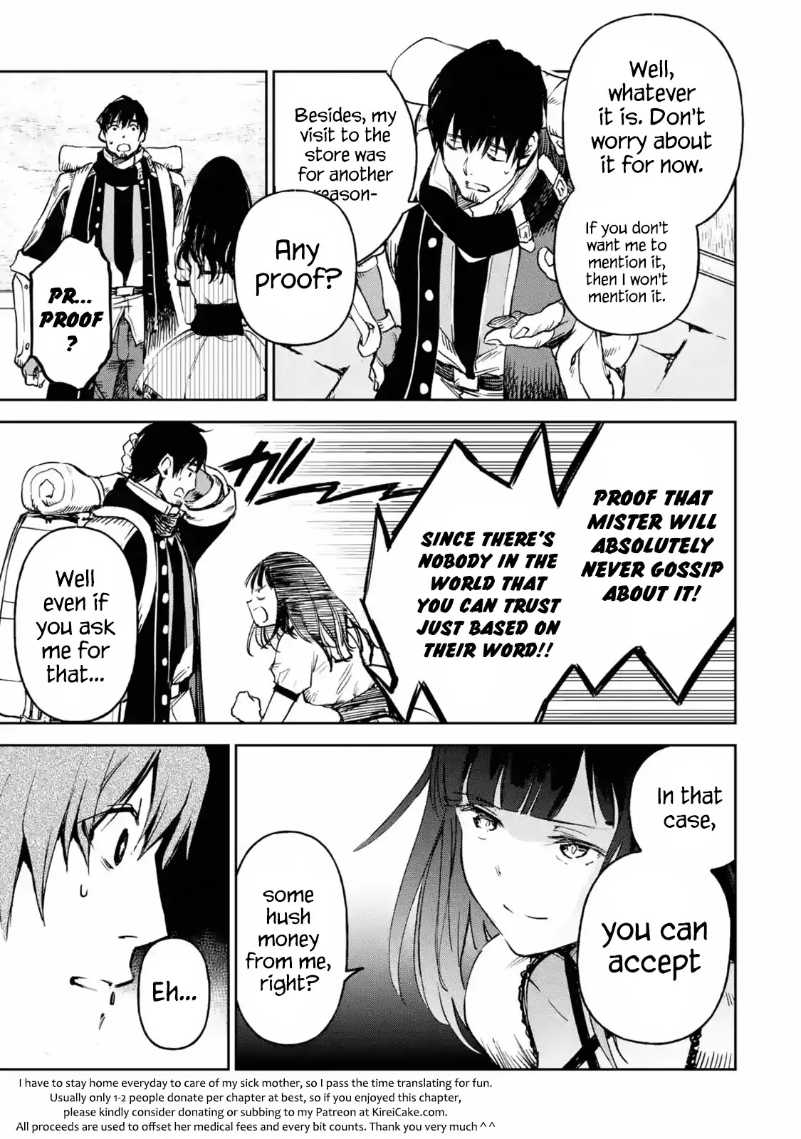 Boukensha License o Hakudatsu Sareta Ossan Dakedo, Manamusume ga Dekita no de Nonbiri Jinsei chapter 9.1 page 5