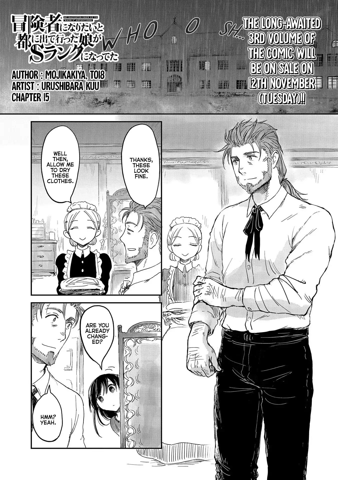 Boukensha ni Naritai to Miyako ni Deteitta Musume ga S Rank ni Natteta chapter 15 page 1