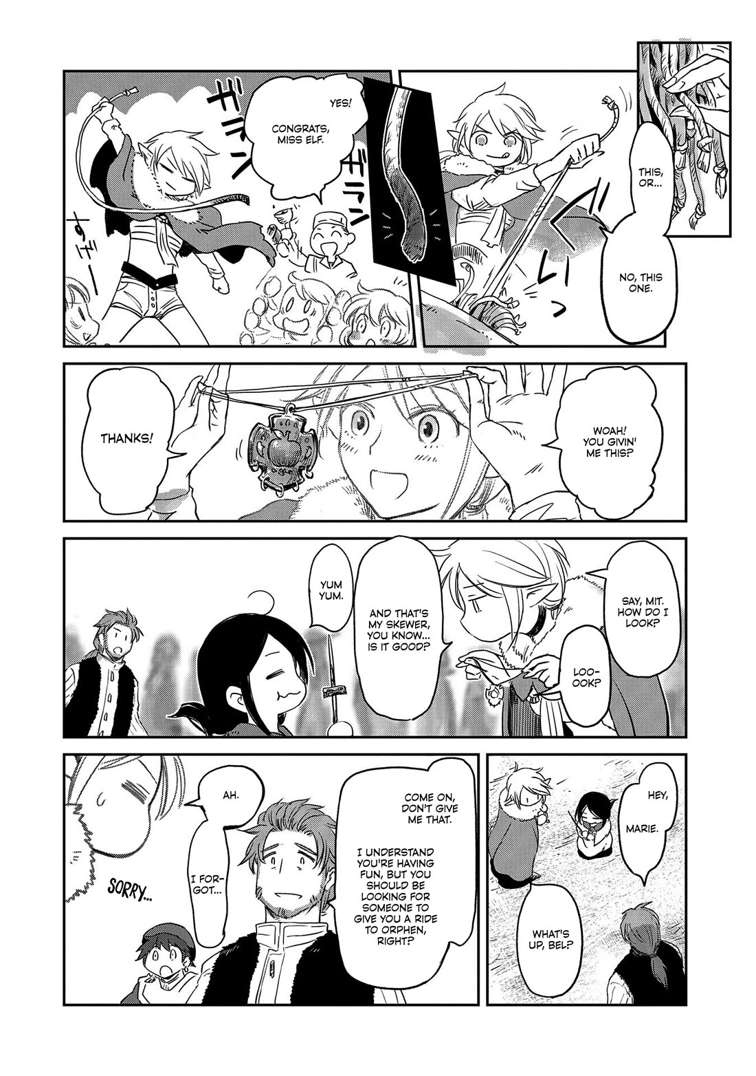 Boukensha ni Naritai to Miyako ni Deteitta Musume ga S Rank ni Natteta chapter 39 page 32