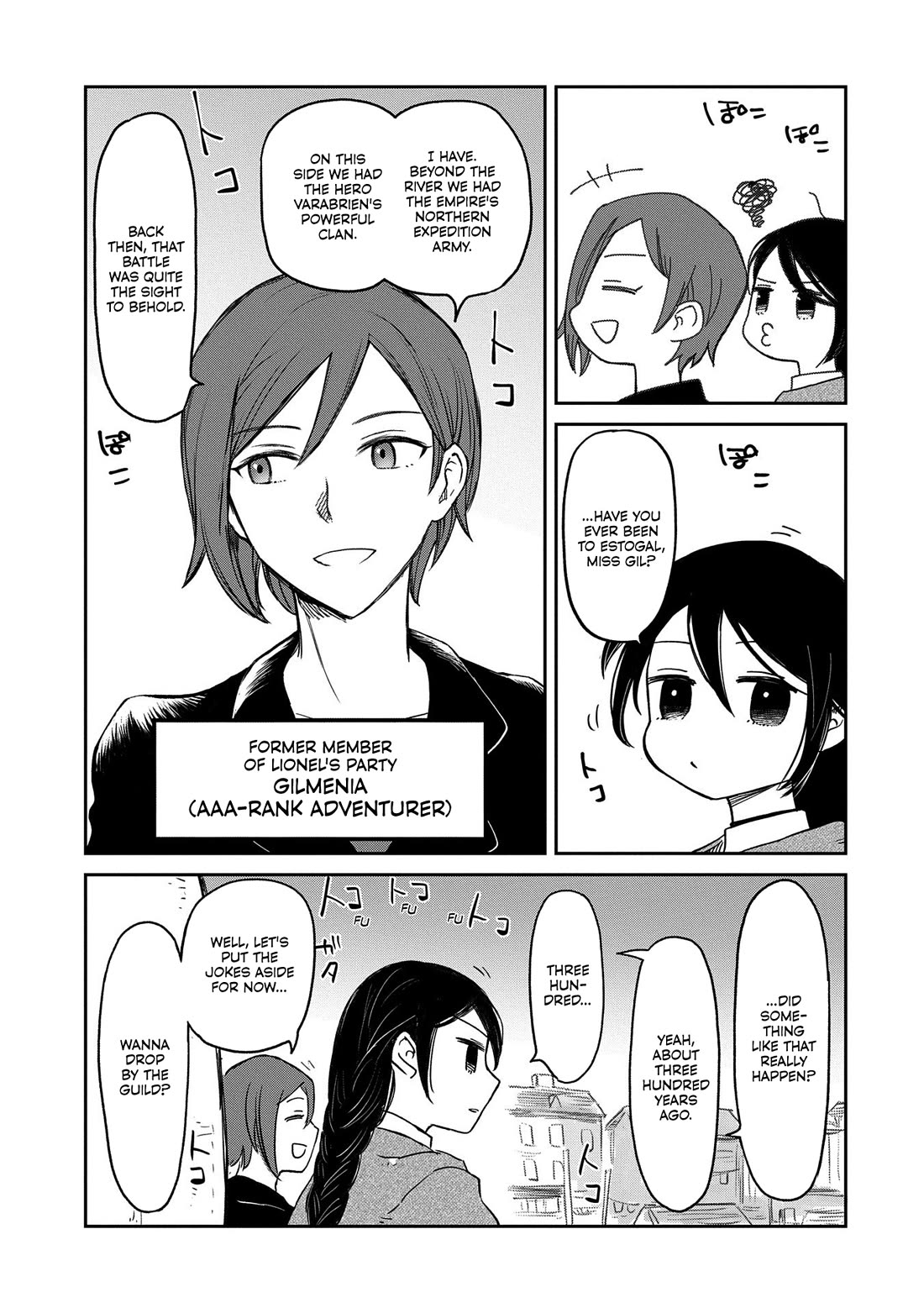 Boukensha ni Naritai to Miyako ni Deteitta Musume ga S Rank ni Natteta chapter 40 page 4