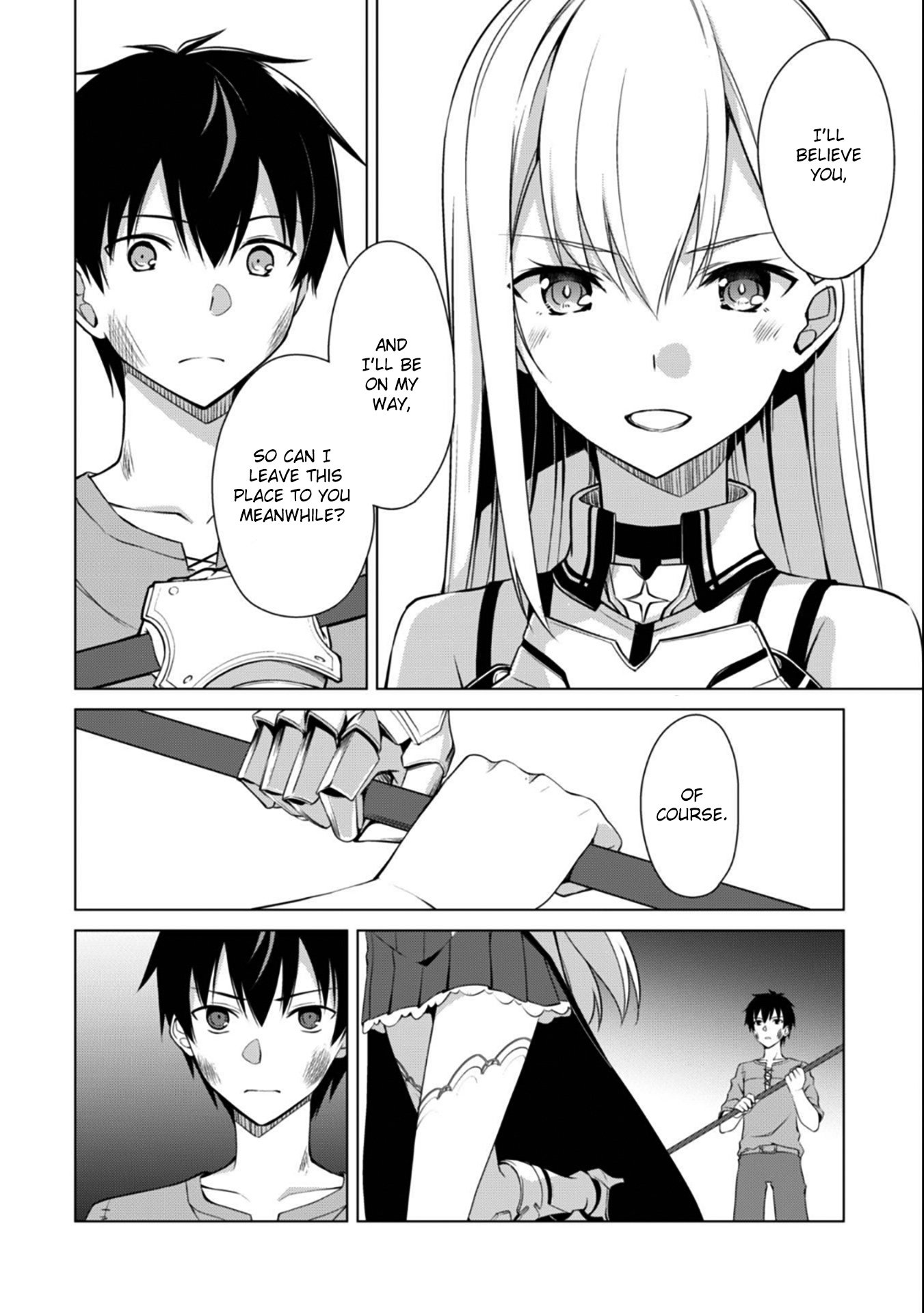 Boushoku no Berserk: Ore Dake Level to Iu Gainen o Toppa Suru chapter 1 page 18