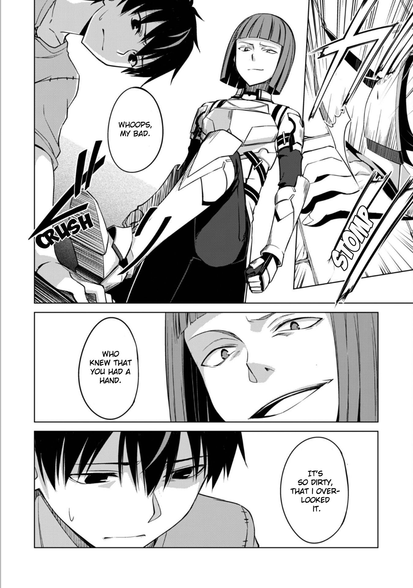 Boushoku no Berserk: Ore Dake Level to Iu Gainen o Toppa Suru chapter 1 page 8