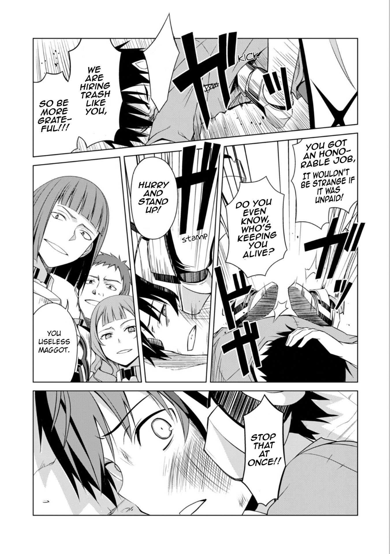 Boushoku no Berserk: Ore Dake Level to Iu Gainen o Toppa Suru chapter 1 page 9