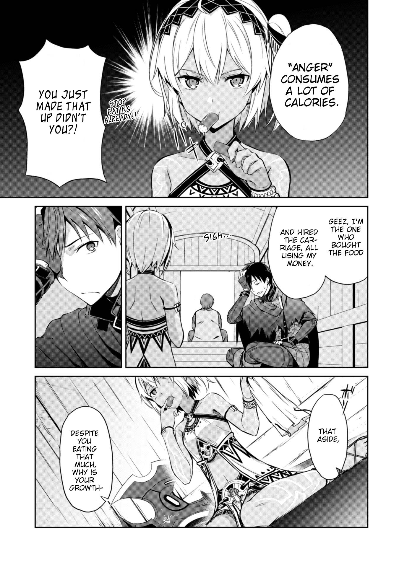 Boushoku no Berserk: Ore Dake Level to Iu Gainen o Toppa Suru chapter 15.5 page 3