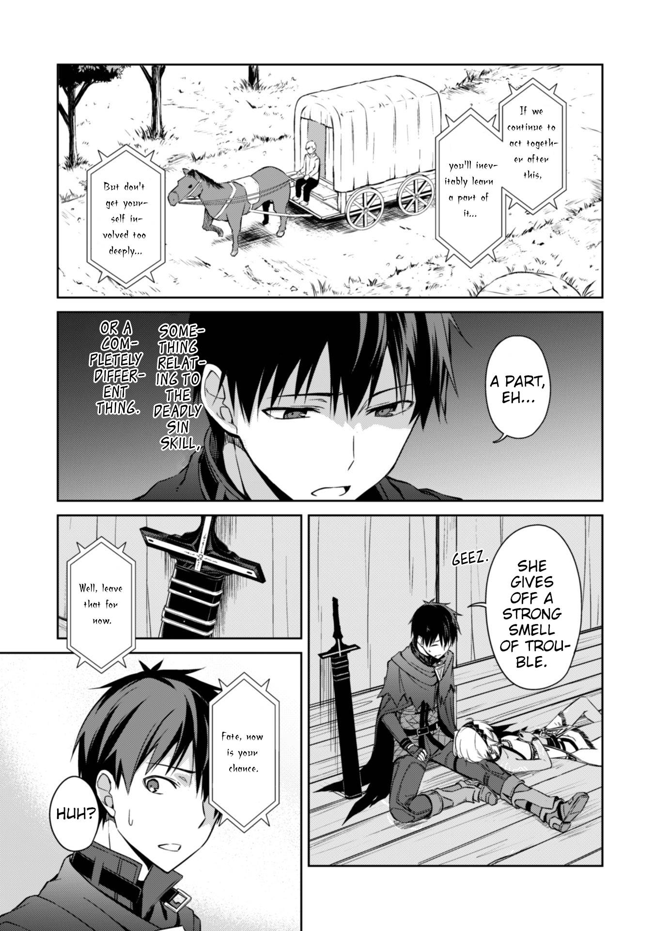 Boushoku no Berserk: Ore Dake Level to Iu Gainen o Toppa Suru chapter 15.5 page 9