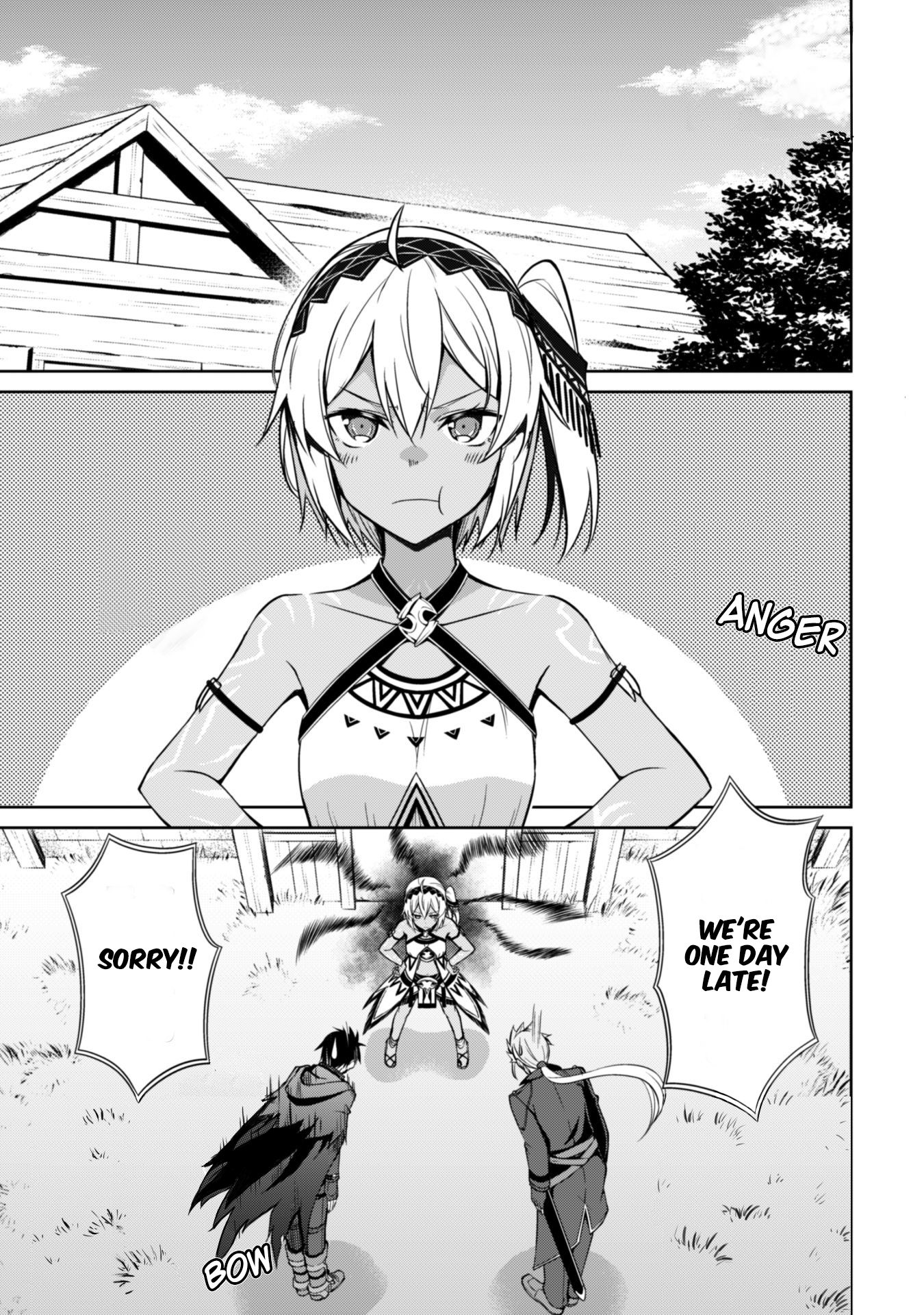 Boushoku no Berserk: Ore Dake Level to Iu Gainen o Toppa Suru chapter 19 page 1