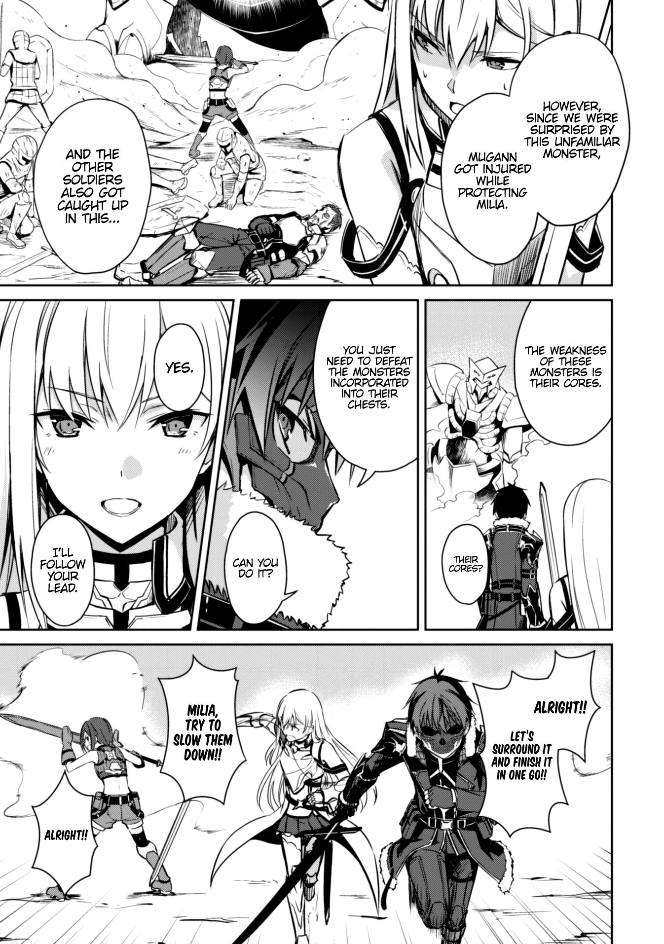 Boushoku no Berserk: Ore Dake Level to Iu Gainen o Toppa Suru chapter 24 page 17