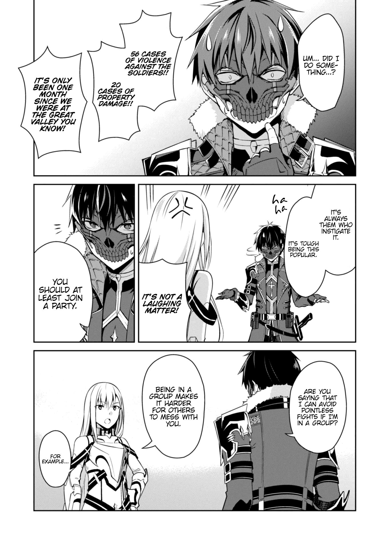 Boushoku no Berserk: Ore Dake Level to Iu Gainen o Toppa Suru chapter 26 page 7