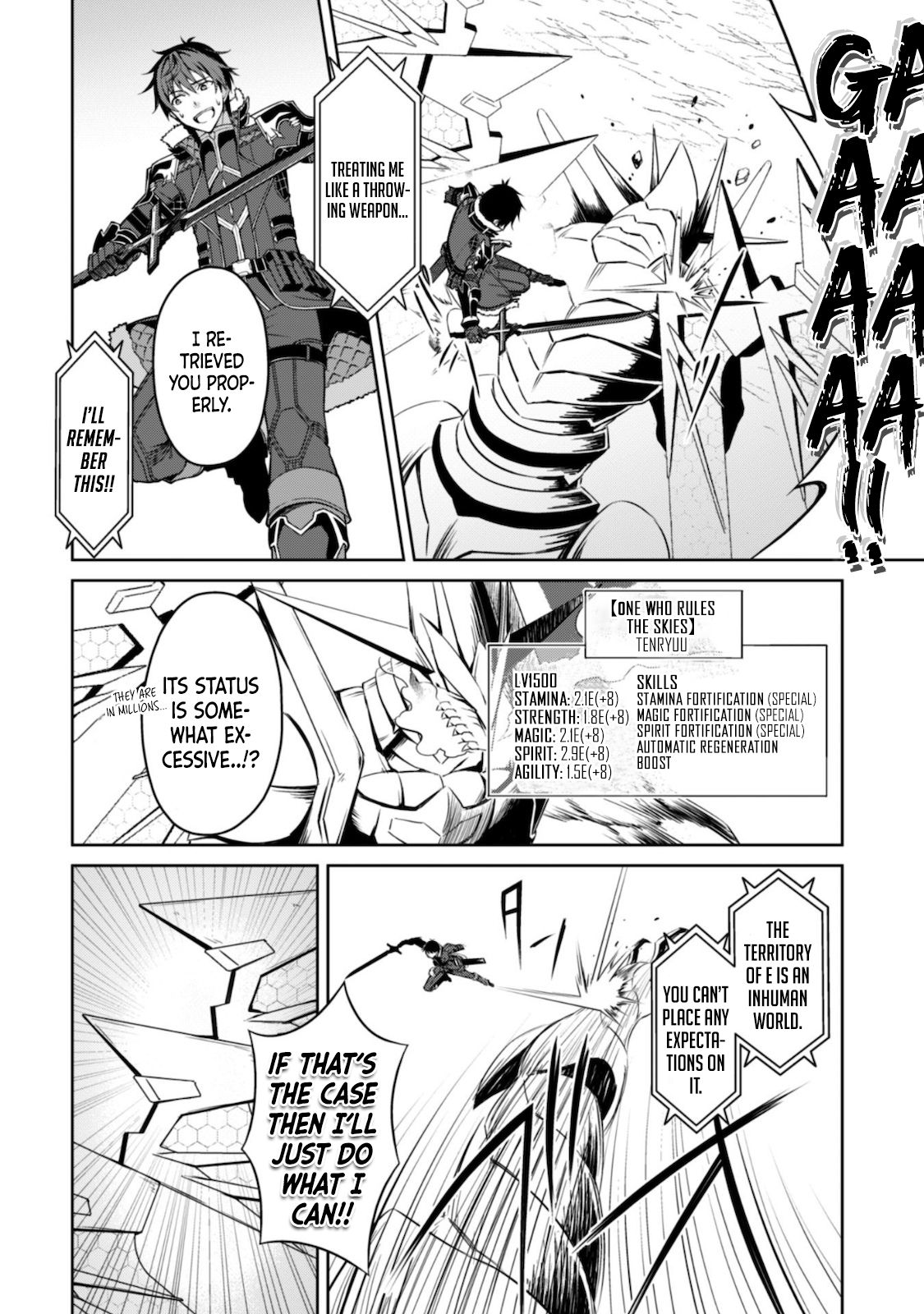 Boushoku no Berserk: Ore Dake Level to Iu Gainen o Toppa Suru chapter 29 page 28