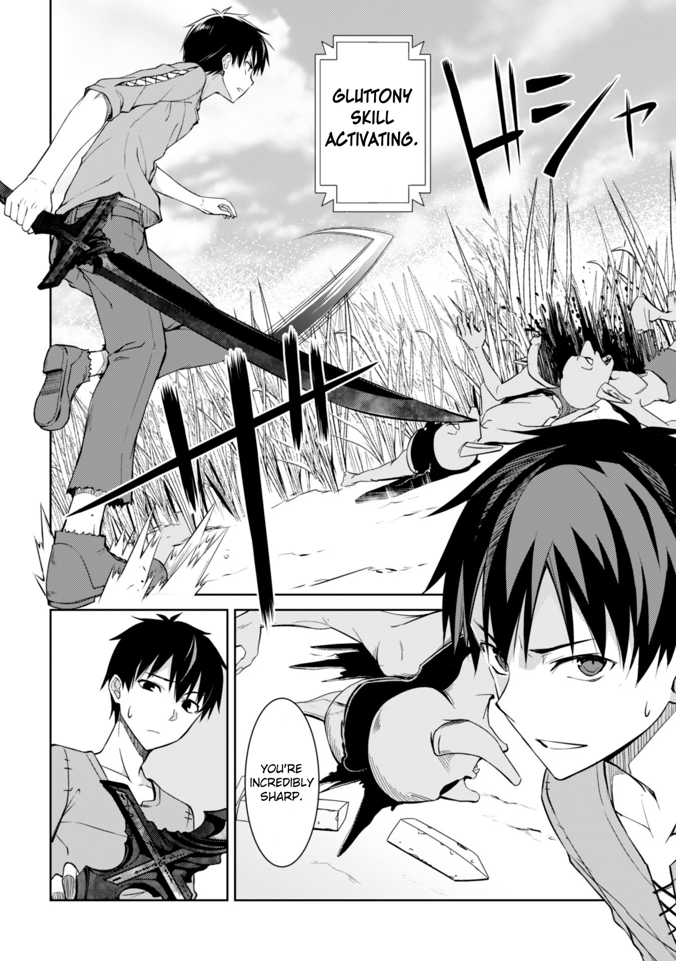 Boushoku no Berserk: Ore Dake Level to Iu Gainen o Toppa Suru chapter 3 page 5