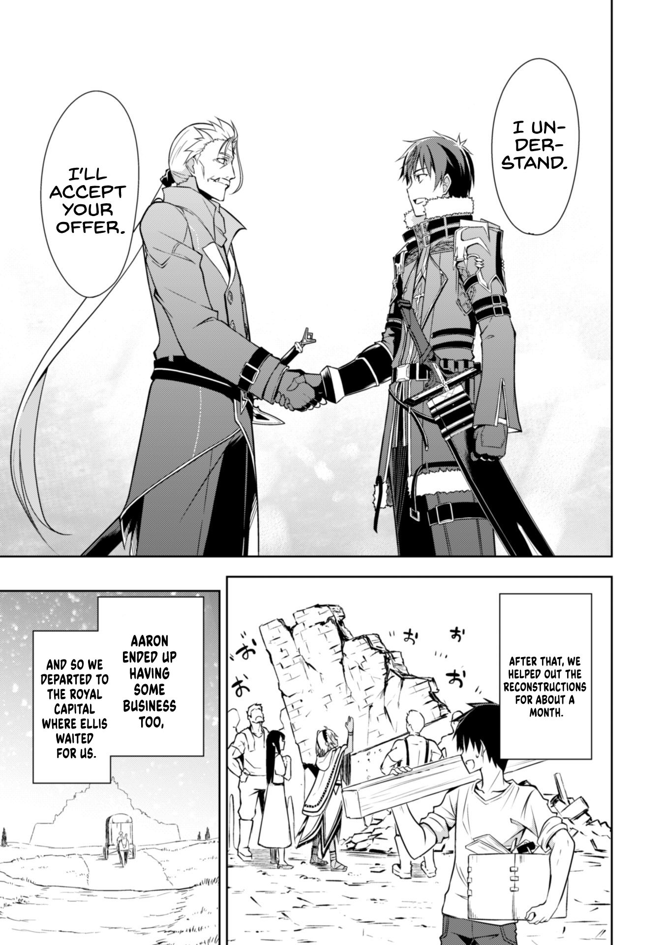 Boushoku no Berserk: Ore Dake Level to Iu Gainen o Toppa Suru chapter 31 page 22