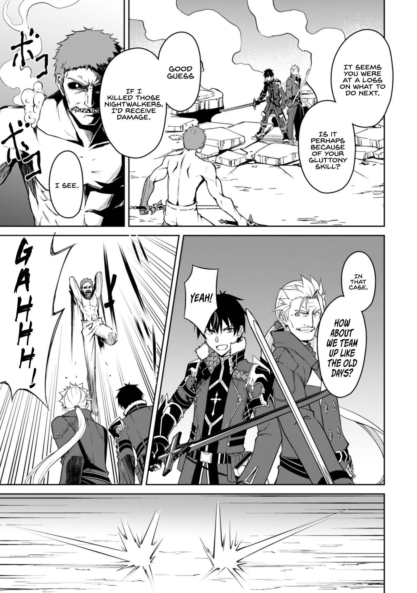 Boushoku no Berserk: Ore Dake Level to Iu Gainen o Toppa Suru chapter 34 page 17