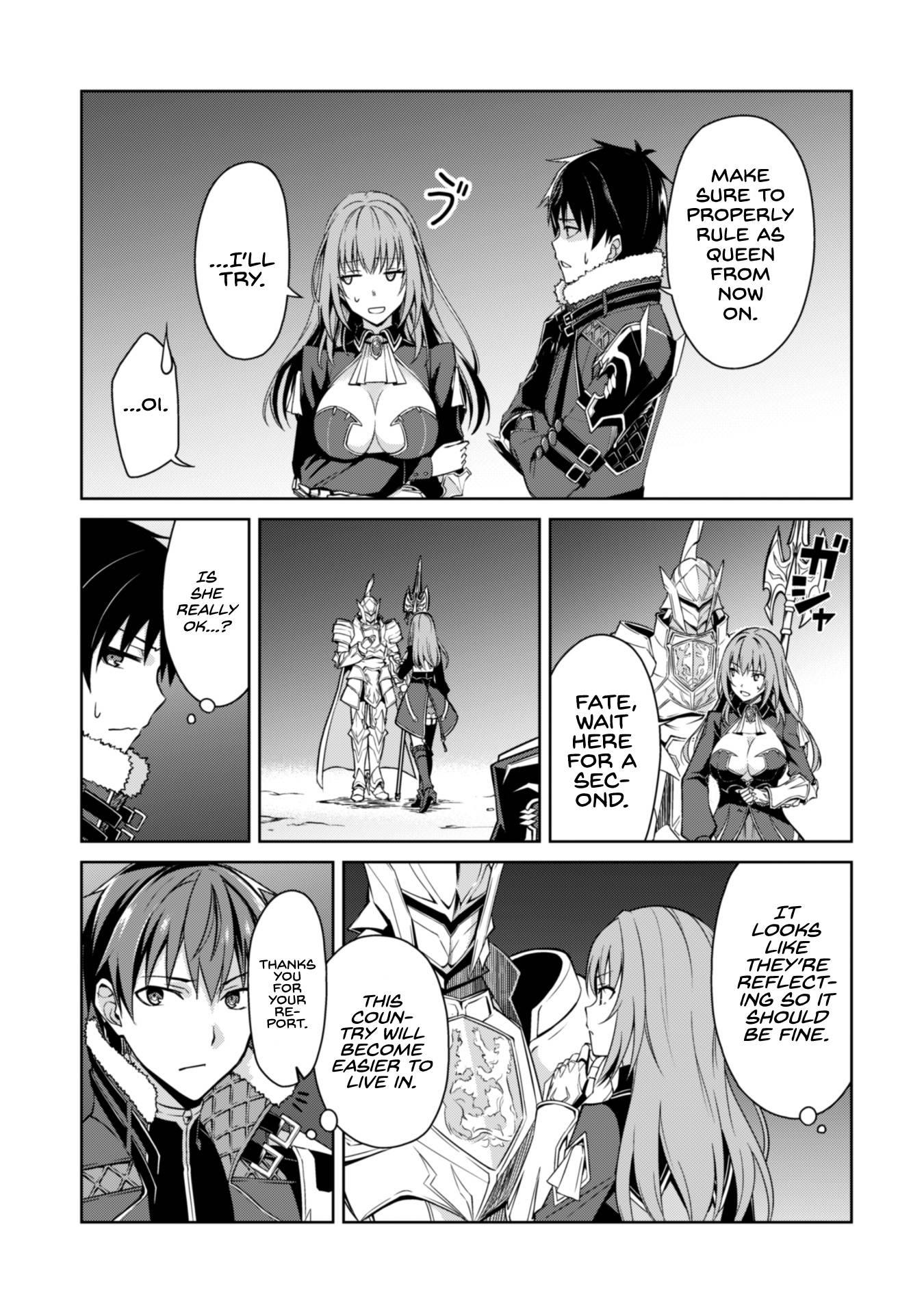 Boushoku no Berserk: Ore Dake Level to Iu Gainen o Toppa Suru chapter 38 page 11