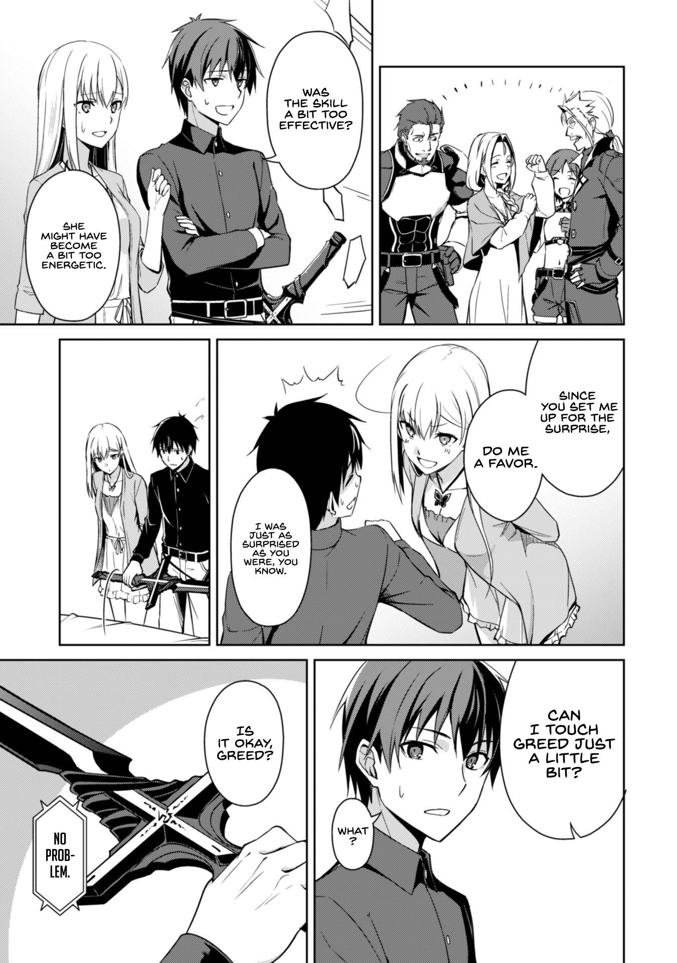 Boushoku no Berserk: Ore Dake Level to Iu Gainen o Toppa Suru chapter 39 page 19