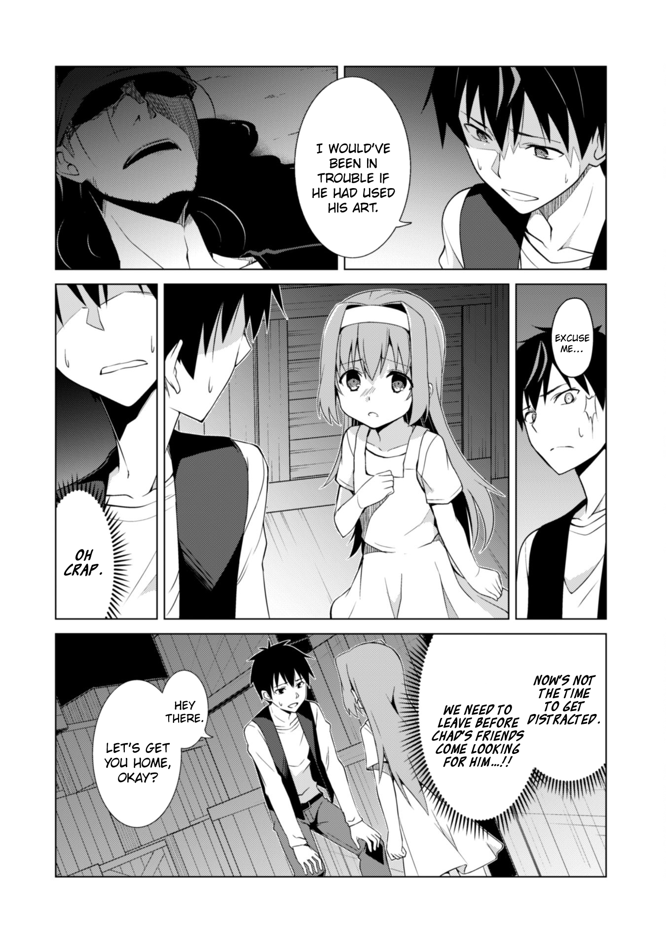 Boushoku no Berserk: Ore Dake Level to Iu Gainen o Toppa Suru chapter 4 page 4