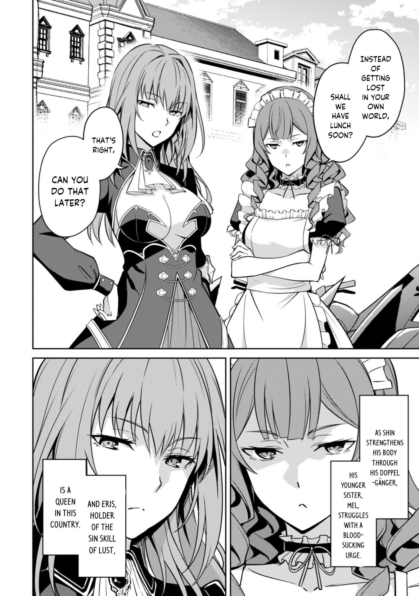 Boushoku no Berserk: Ore Dake Level to Iu Gainen o Toppa Suru chapter 54 page 7