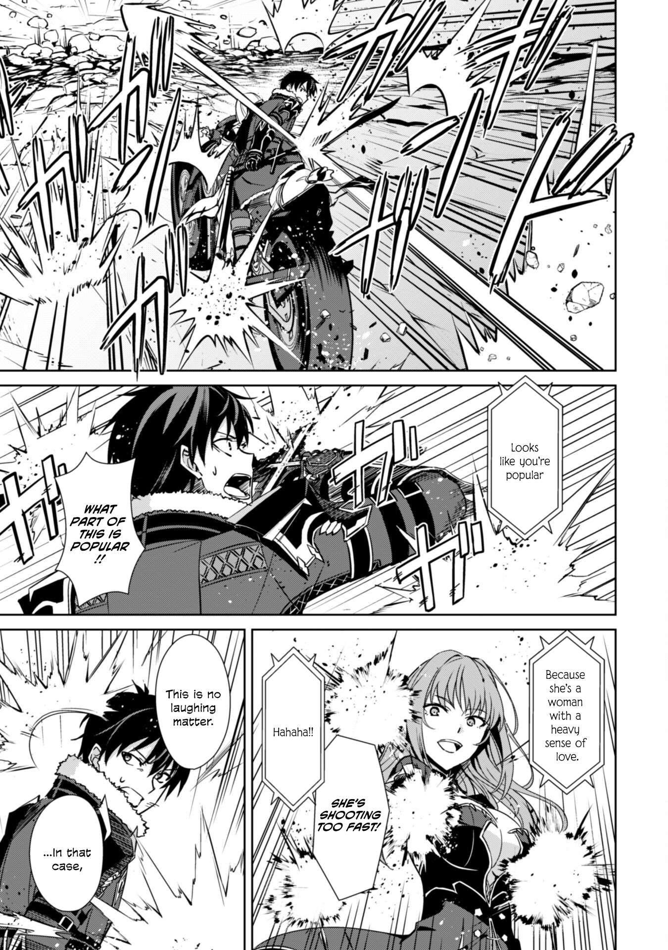 Boushoku no Berserk: Ore Dake Level to Iu Gainen o Toppa Suru chapter 57 page 11