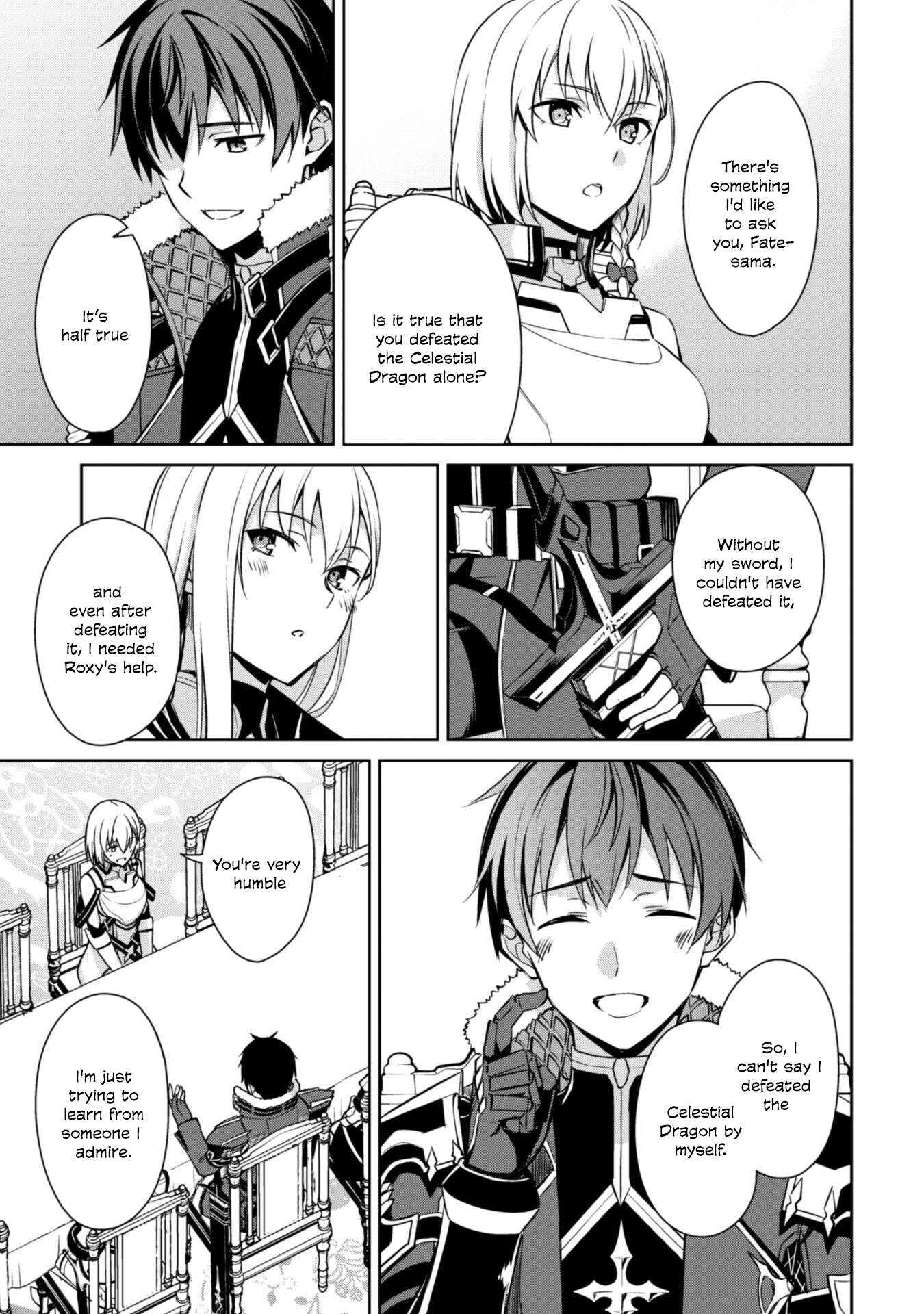 Boushoku no Berserk: Ore Dake Level to Iu Gainen o Toppa Suru chapter 57 page 23