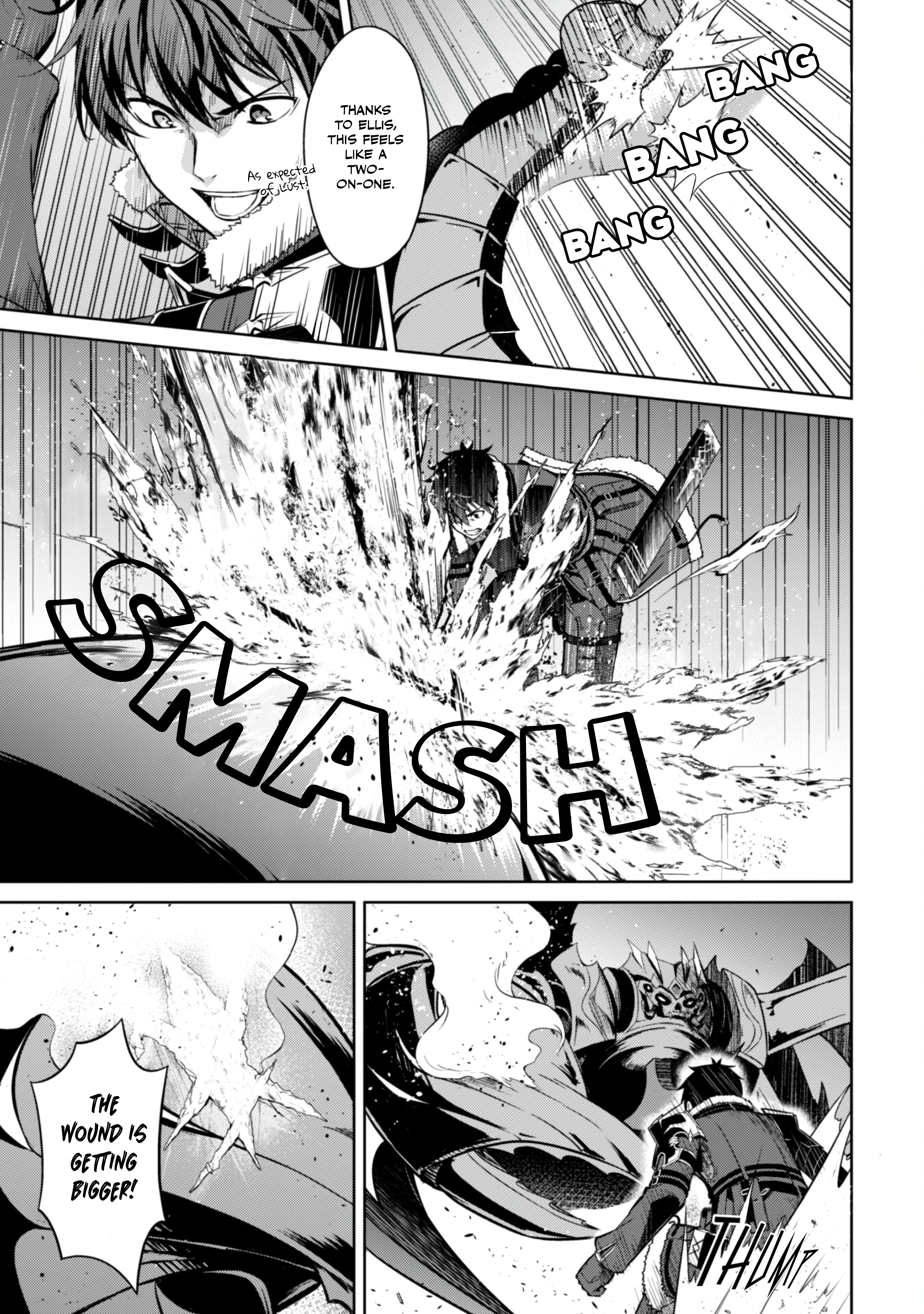 Boushoku no Berserk: Ore Dake Level to Iu Gainen o Toppa Suru chapter 61.1 page 8