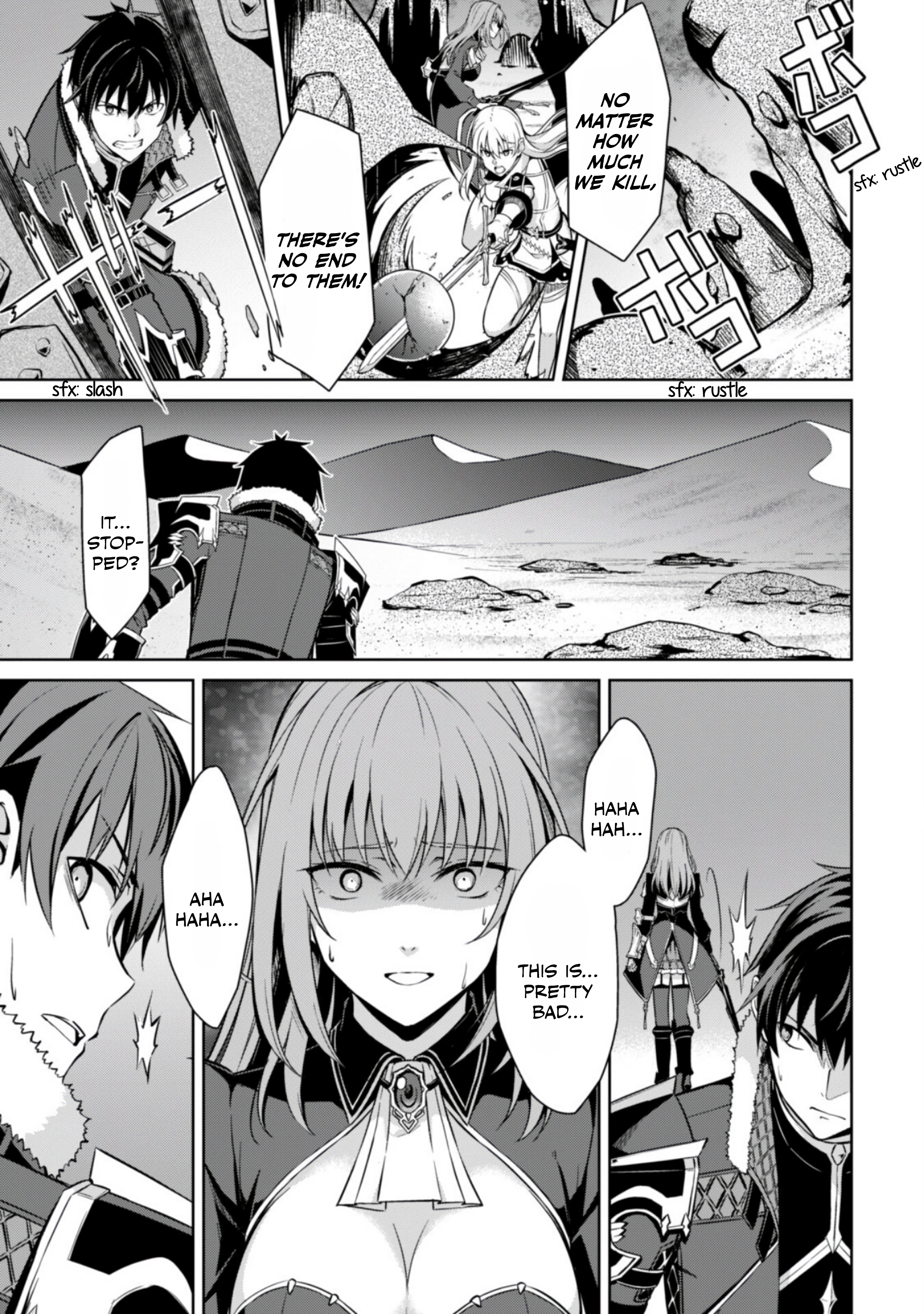 Boushoku no Berserk: Ore Dake Level to Iu Gainen o Toppa Suru chapter 61.2 page 4