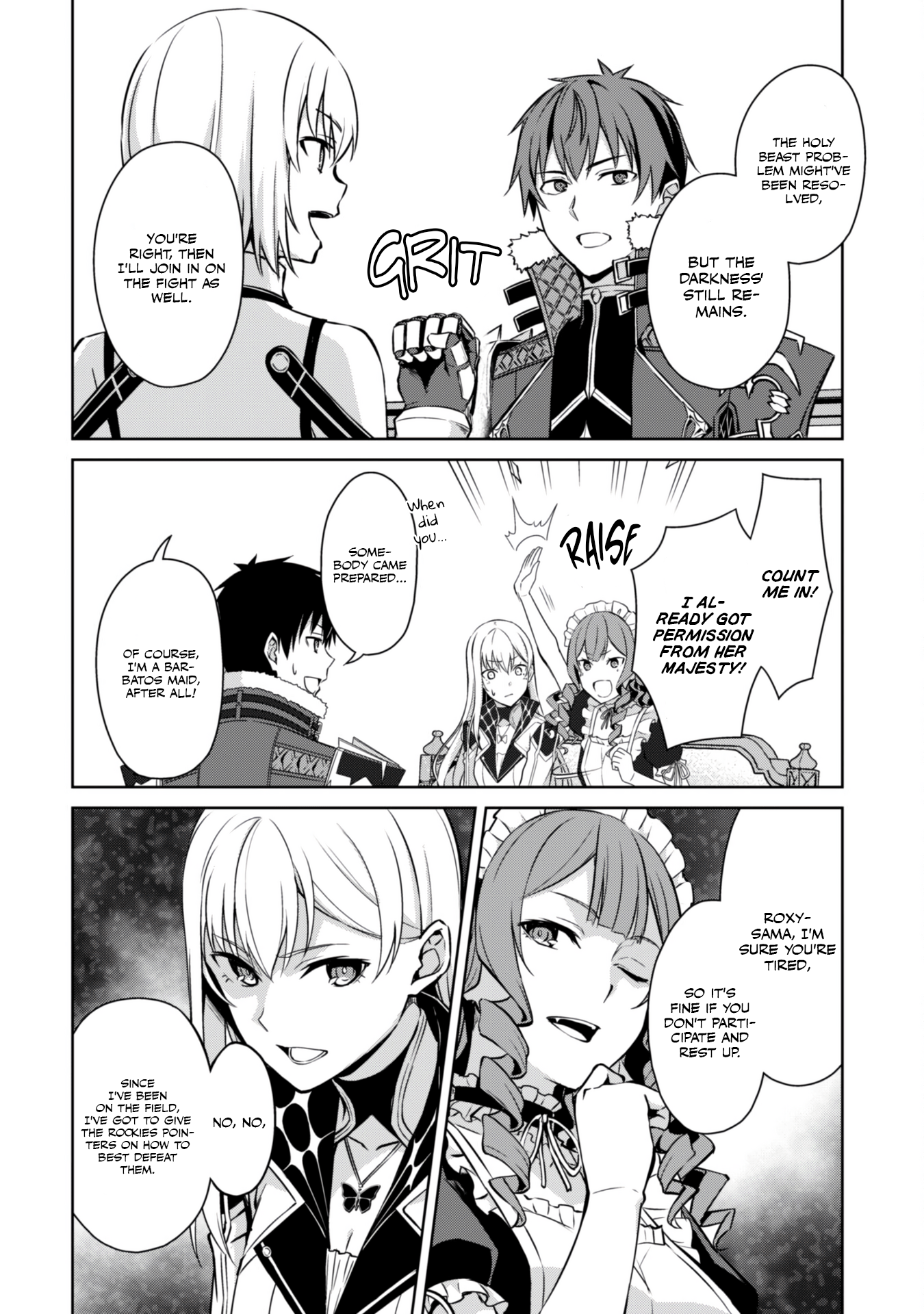 Boushoku no Berserk: Ore Dake Level to Iu Gainen o Toppa Suru chapter 63 page 15