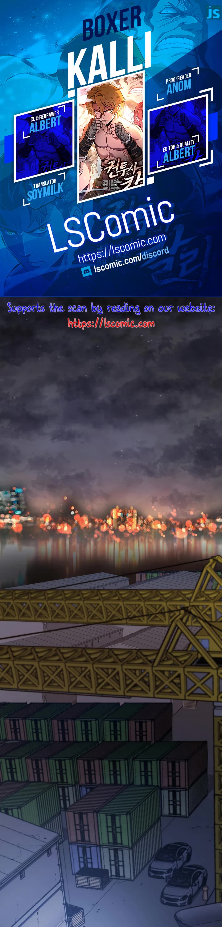 Boxer Kali chapter 1 page 1