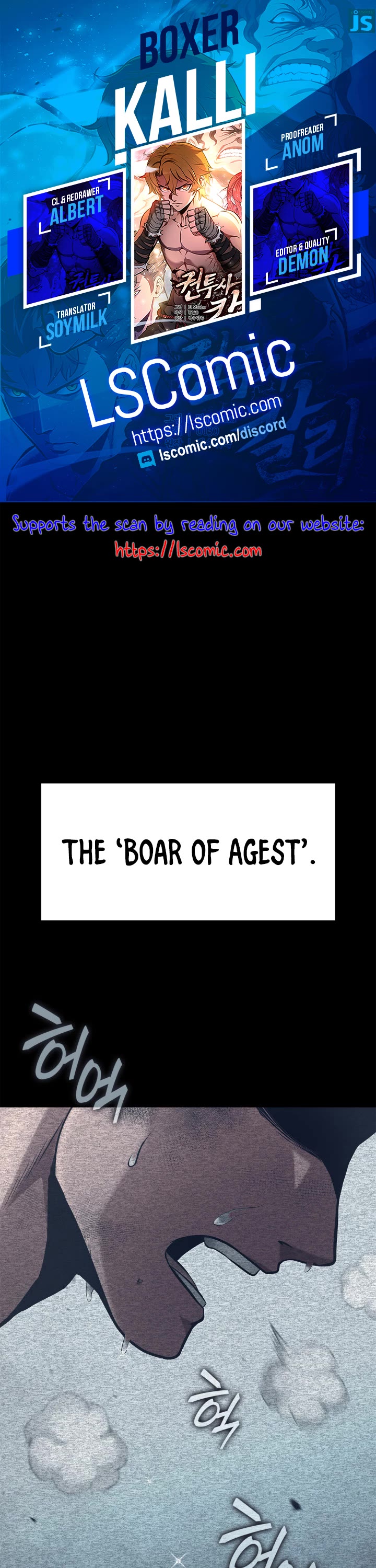 Boxer Kali chapter 18 page 1