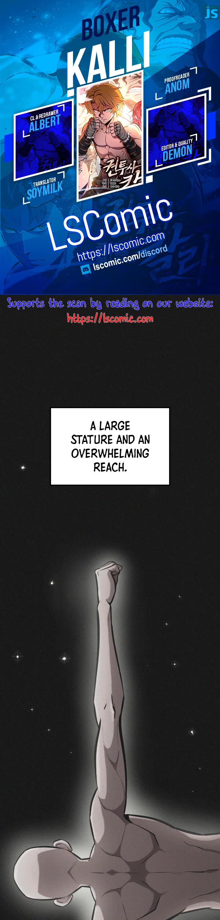 Boxer Kali chapter 6 page 1