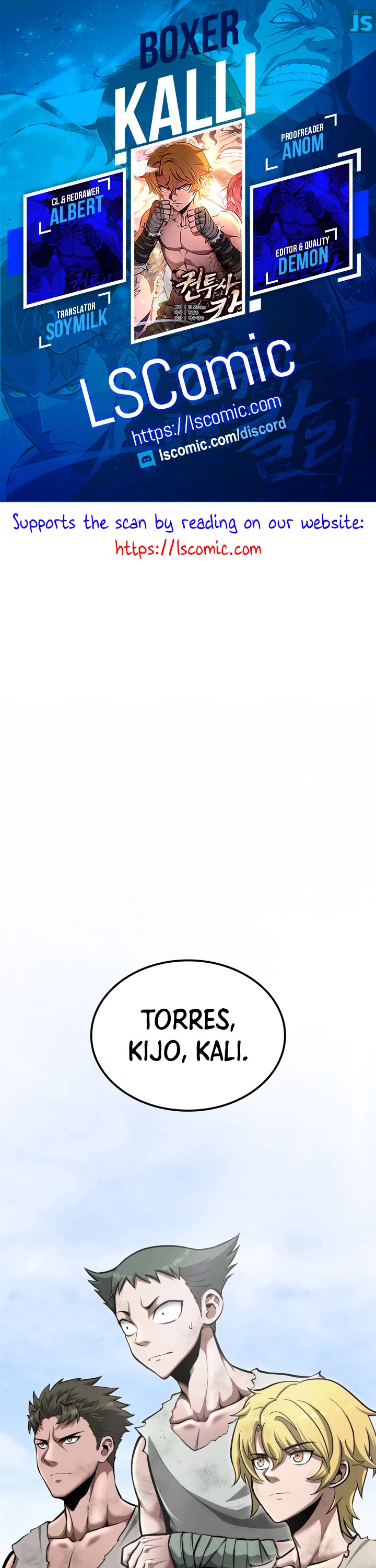 Boxer Kali chapter 7 page 1