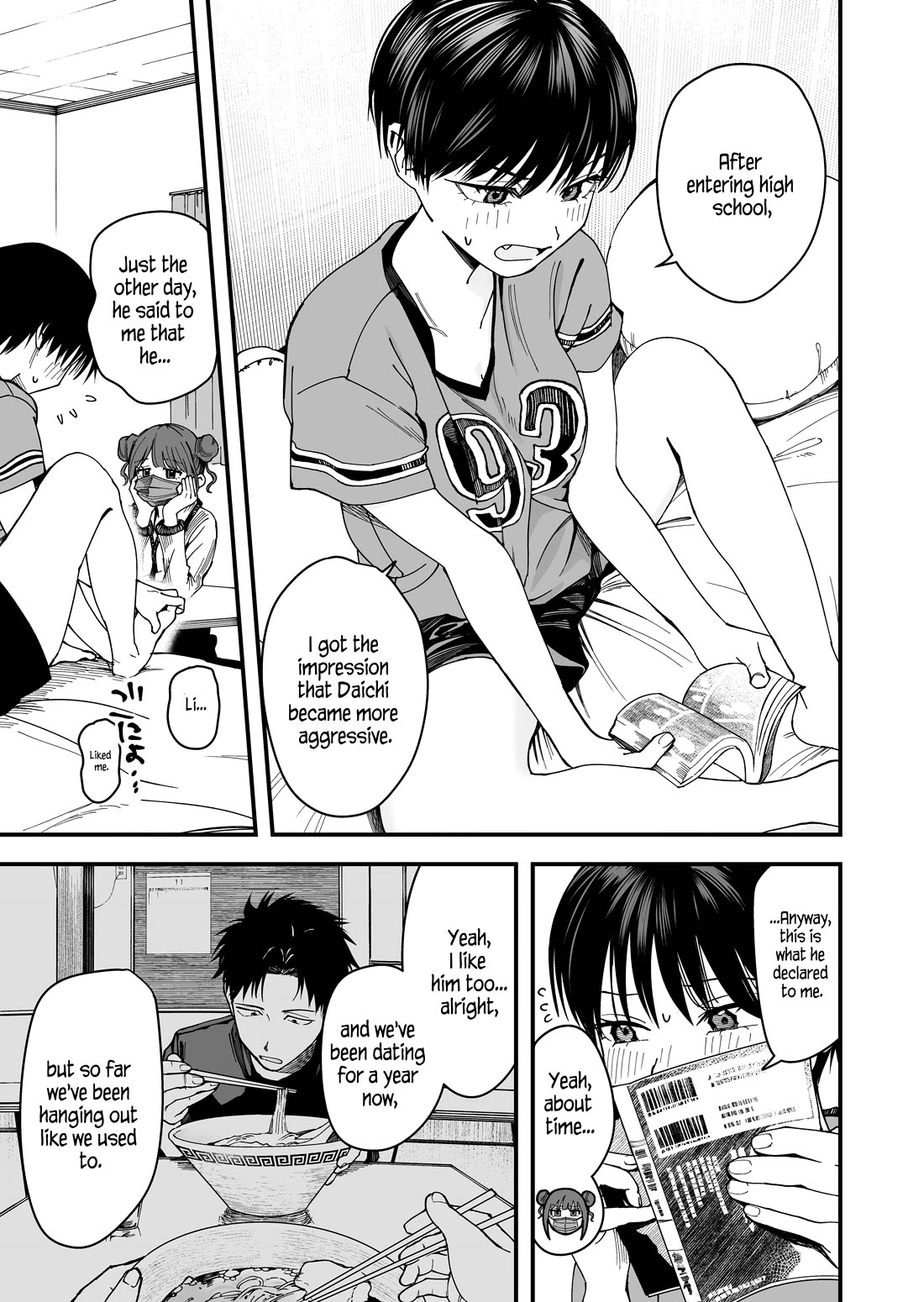 Boyish Girlfriend from Another School chapter 10 page 1