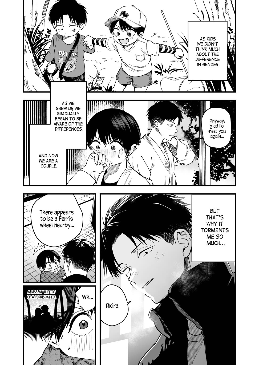 Boyish Girlfriend from Another School chapter 13 page 1