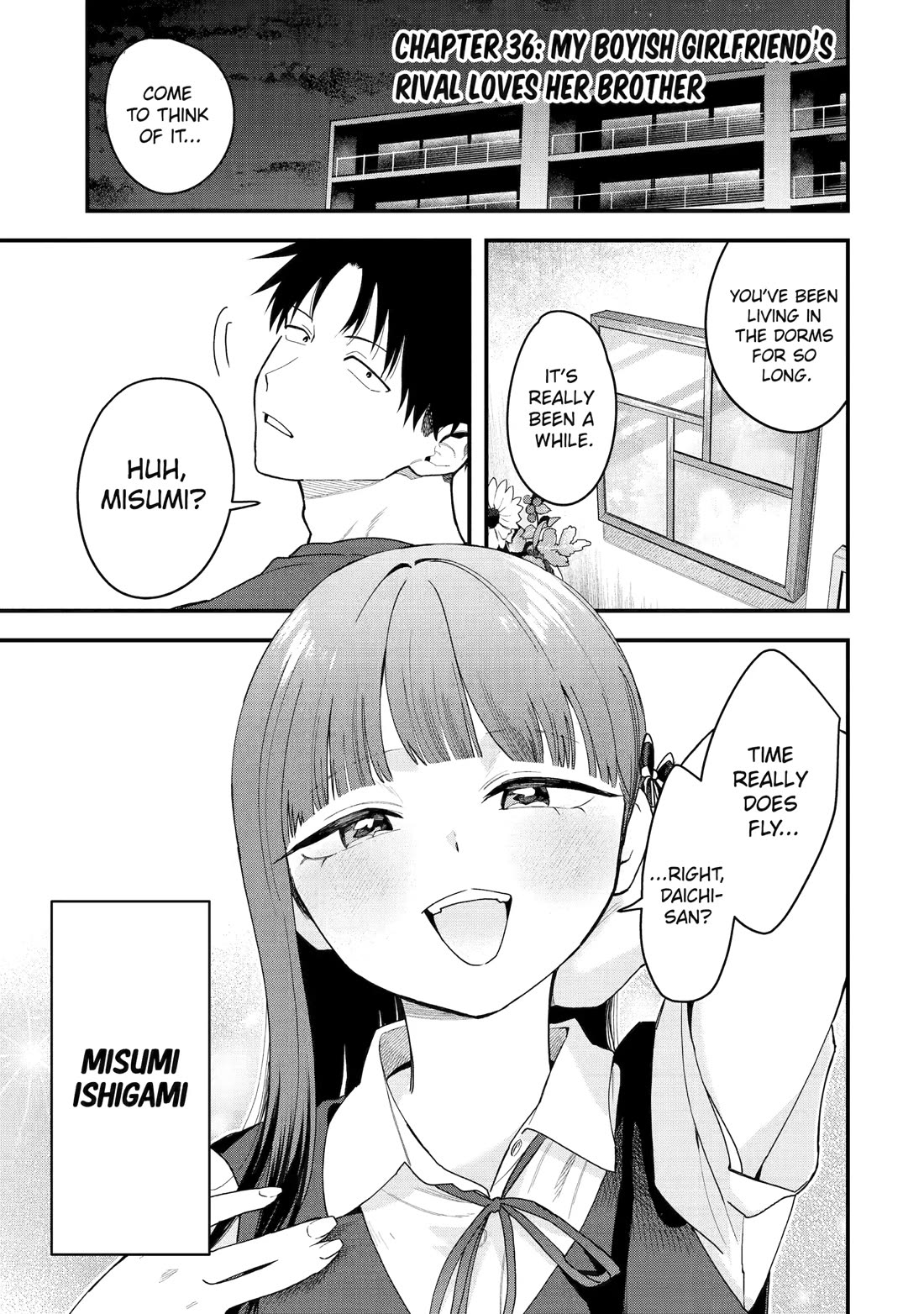 Boyish Girlfriend from Another School chapter 36 page 1