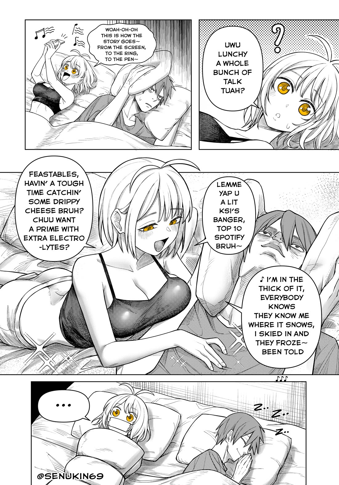 Brainrot Girlfriend chapter 13.8 page 1