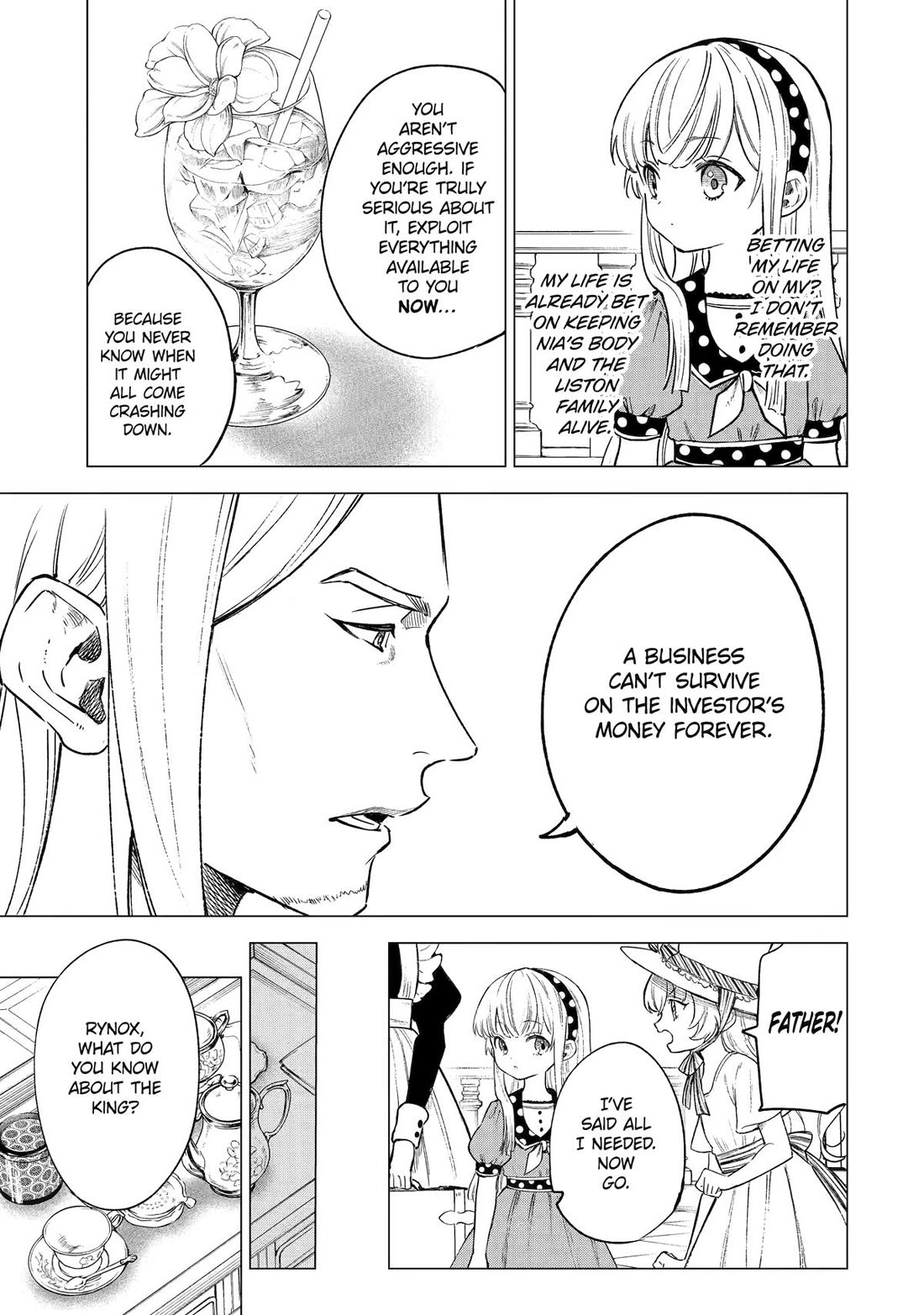 Brutal Daughter Nia Liston: A Splendid Matchless Record of a God-Slaying Warrior Reincarnated as a Sickly Daughter chapter 12 page 3