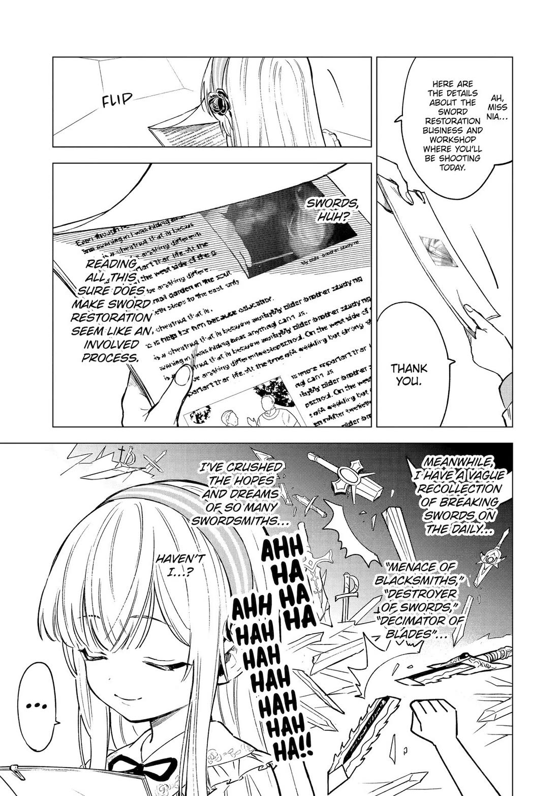 Brutal Daughter Nia Liston: A Splendid Matchless Record of a God-Slaying Warrior Reincarnated as a Sickly Daughter chapter 2 page 11