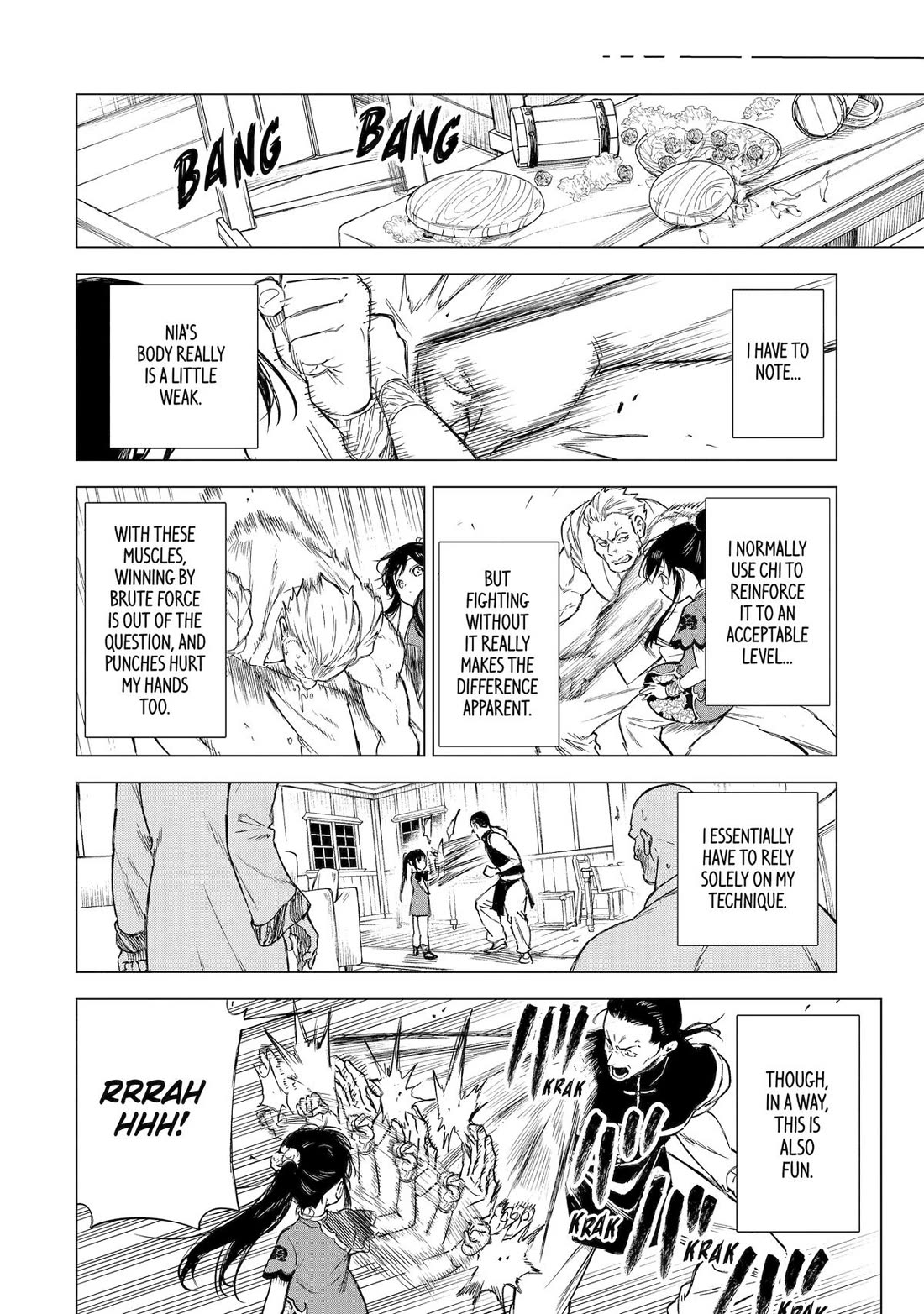 Brutal Daughter Nia Liston: A Splendid Matchless Record of a God-Slaying Warrior Reincarnated as a Sickly Daughter chapter 30 page 8